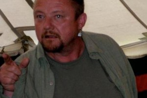 Performing the 'Bogart of Blackbrook Farm' at the Lammas Eisteddfod 2008